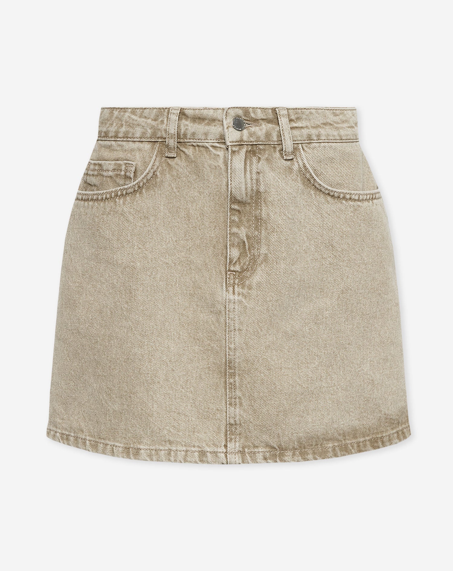SIERRA DENIM SKIRT BEIGE
