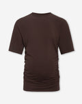 GATHERED SHORT SLEEVE TEE MATERNITY BRUIN