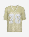 78 LACE MESH TEE PISTACHE