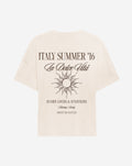 LA DOLCE VITA OVERSIZED TEE BEIGE