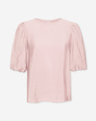 LUX PUFF SLEEVE TOP ROZE