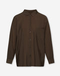 LUX BLOUSE BRUIN