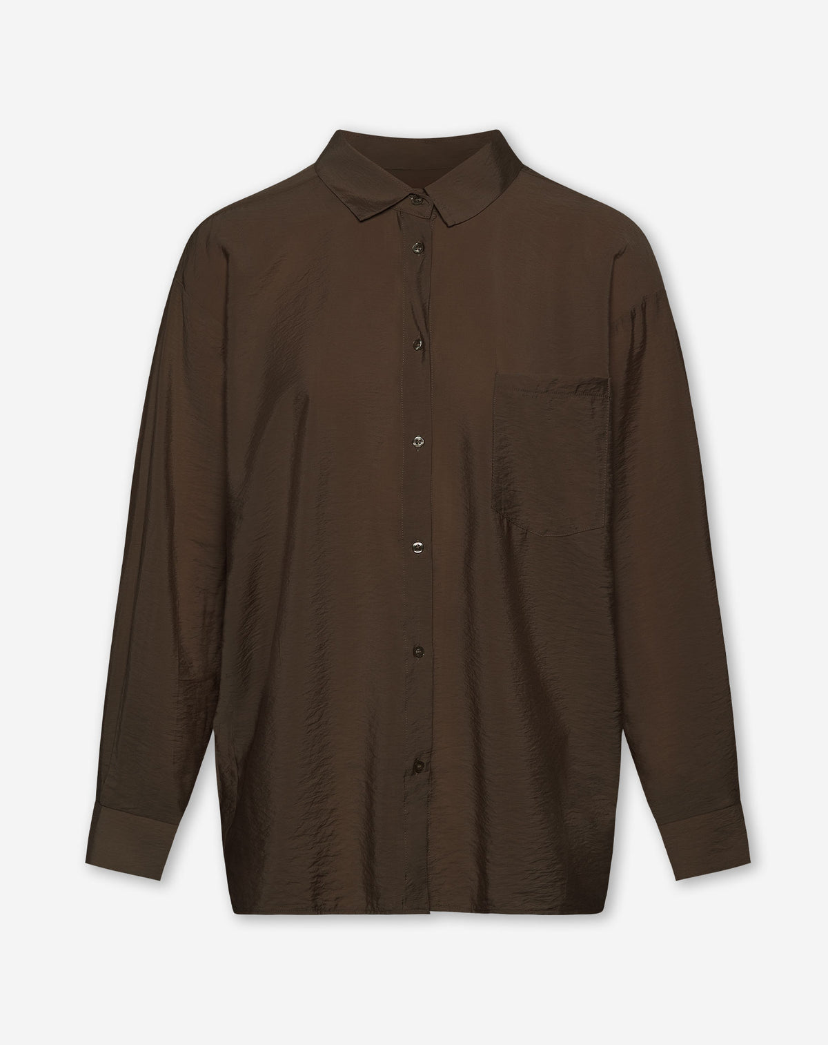 LUX BLOUSE BRUIN