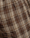 BECKA BADEAU TOP BRUIN CHECK