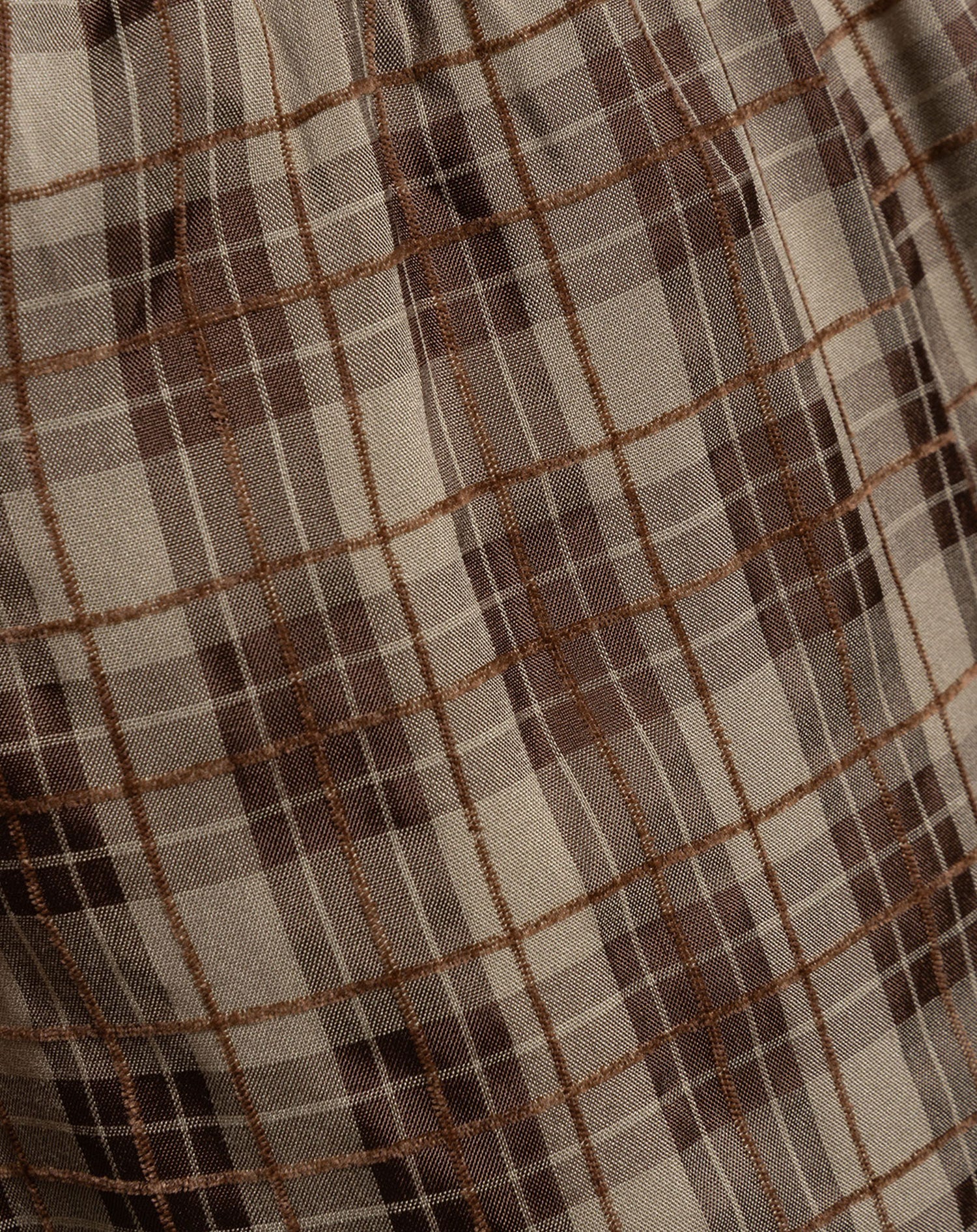 BECKA BADEAU TOP BRUIN CHECK