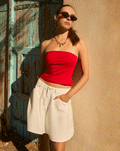 LOTTE DENIM BUTTERFLY SKIRT WIT