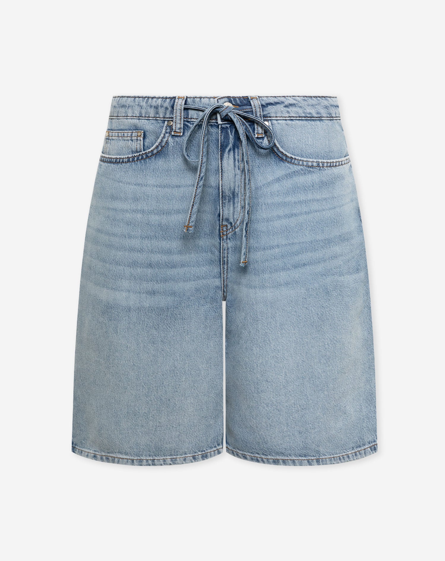 LOTTE DENIM JORT MID BLAUW