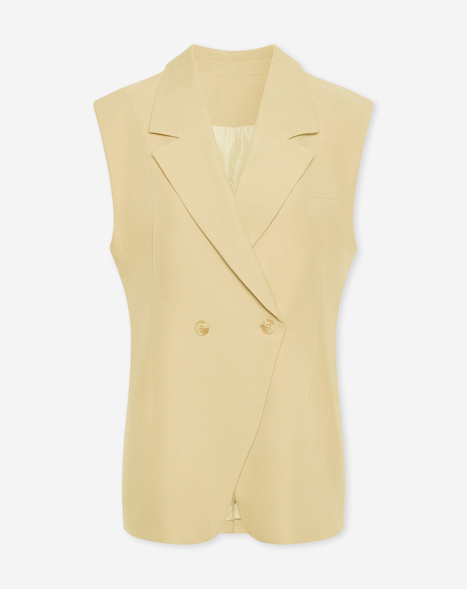 LORNA SLEEVELESS BLAZER BOTERGEEL
