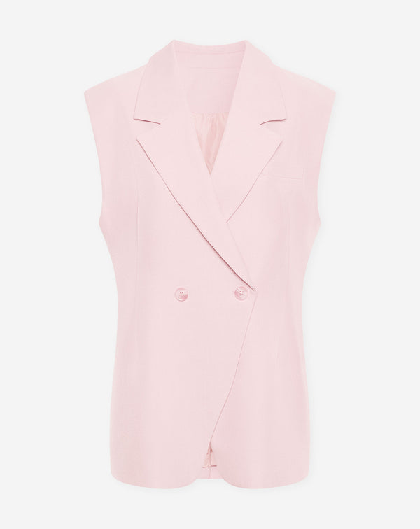 LORNA SLEEVELESS BLAZER LICHTROZE