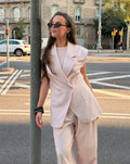 LORNA SLEEVELESS BLAZER LICHTROZE