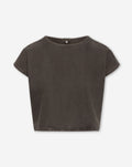 LOTTE DENIM TOP BROWN