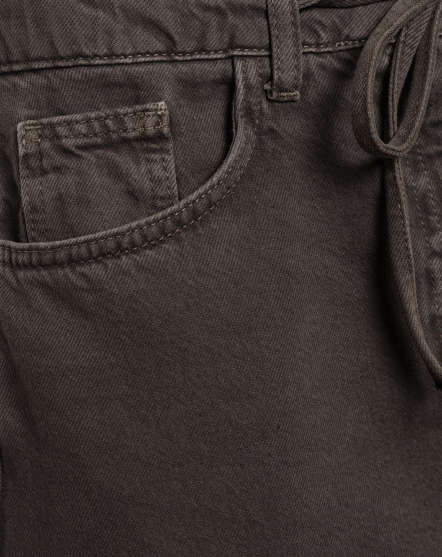 LOTTE DENIM SKIRT BRUIN