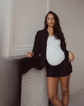 MIKA SHORTS MATERNITY ZWART