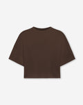 BASIC CROPPED OVERSIZED TEE BRUIN