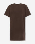 BASIC OVERSIZED TEE DRESS BRUIN