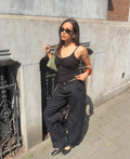 BASIC GATHERING SINGLET ZWART