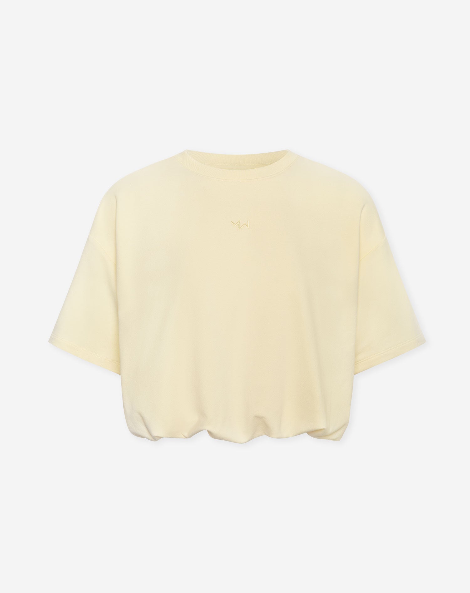 BUBBLE HEM SWEAT TOP BOTERGEEL