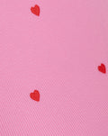 HEART EMBROIDERY SINGLET ROZE
