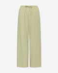 WIDE LEG COMFY PANTS PISTACHE