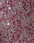 RIKA SEQUIN BOUCLE SKORT CHERRY