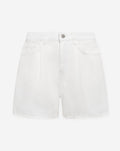 LOTTE PLEATED DENIM SHORT WIT