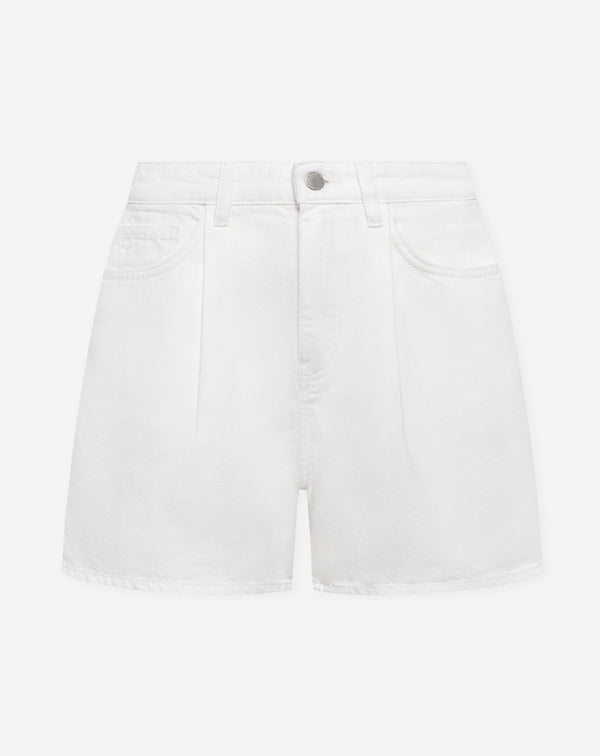 LOTTE PLEATED DENIM SHORT WIT