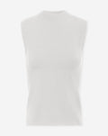 FUNNEL NECK TANKTOP CRÈME