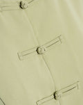 FLYNN MANDARIN GILET SALIE GROEN