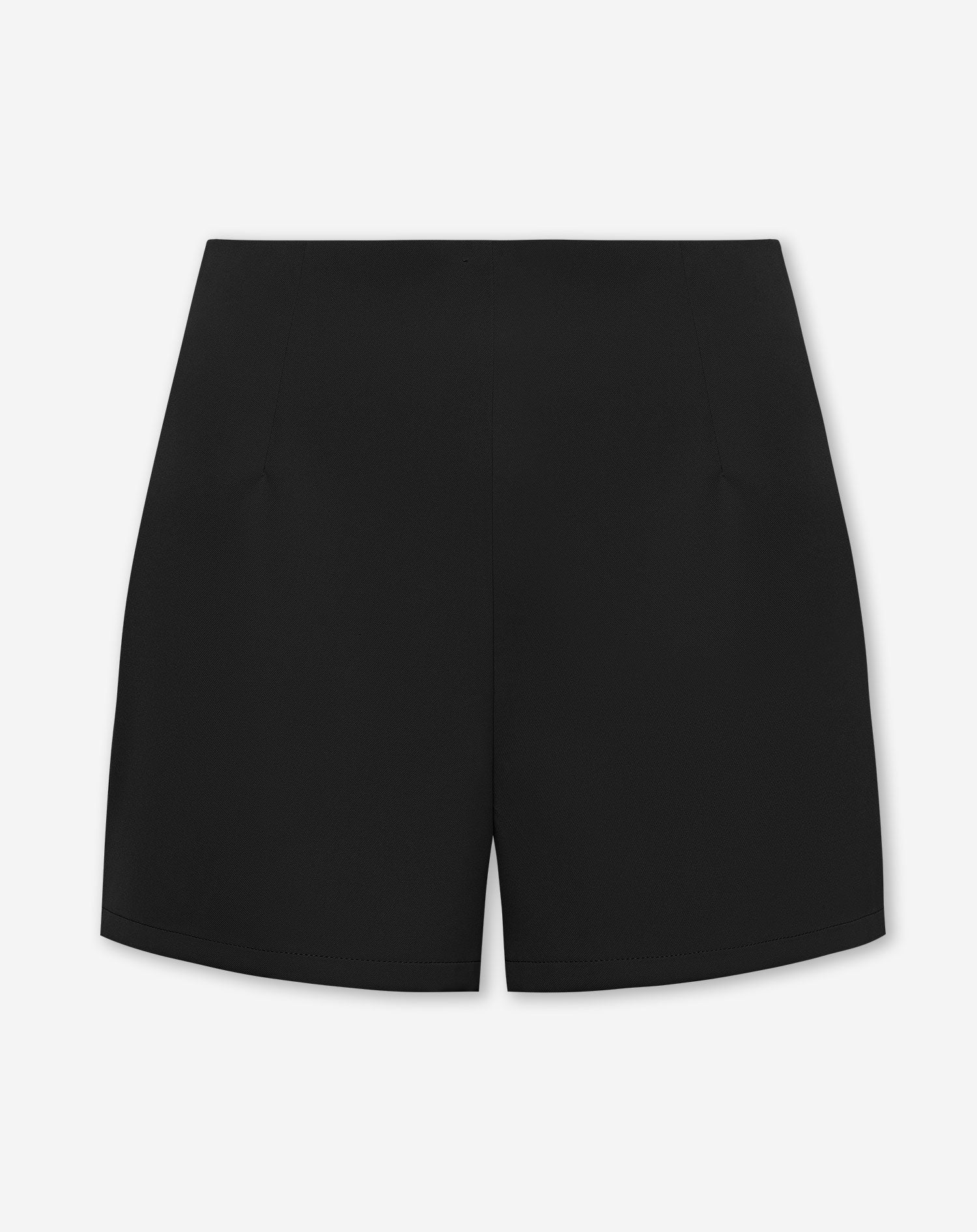 FLYNN HIGH WAIST SHORTS ZWART