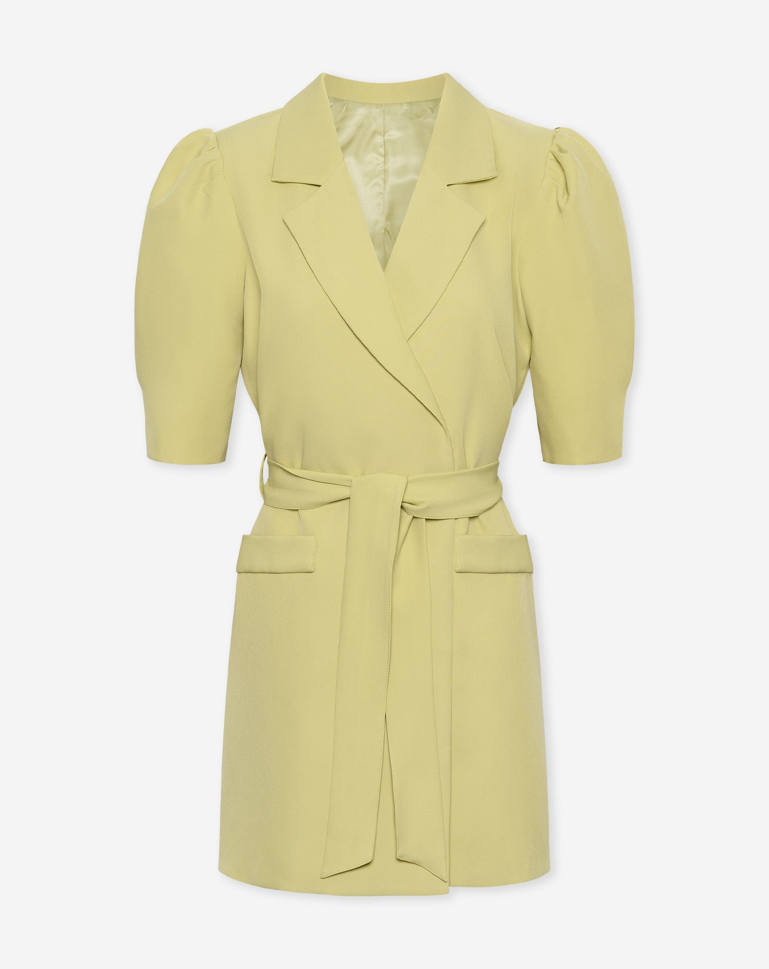 SEMMIE PUFF SHOULDER BLAZER DRESS SALIEGROEN