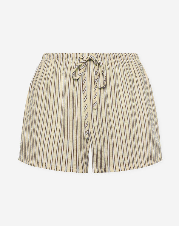 NALANI STRIPE SHORTS BEIGE