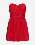 KIRA STRAPLESS COTTON DRESS ROOD