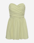 KIRA STRAPLESS COTTON DRESS SALIEGROEN