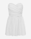 KIRA STRAPLESS COTTON DRESS WIT