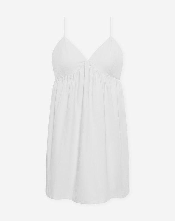 KIRA SINGLET COTTON DRESS WIT