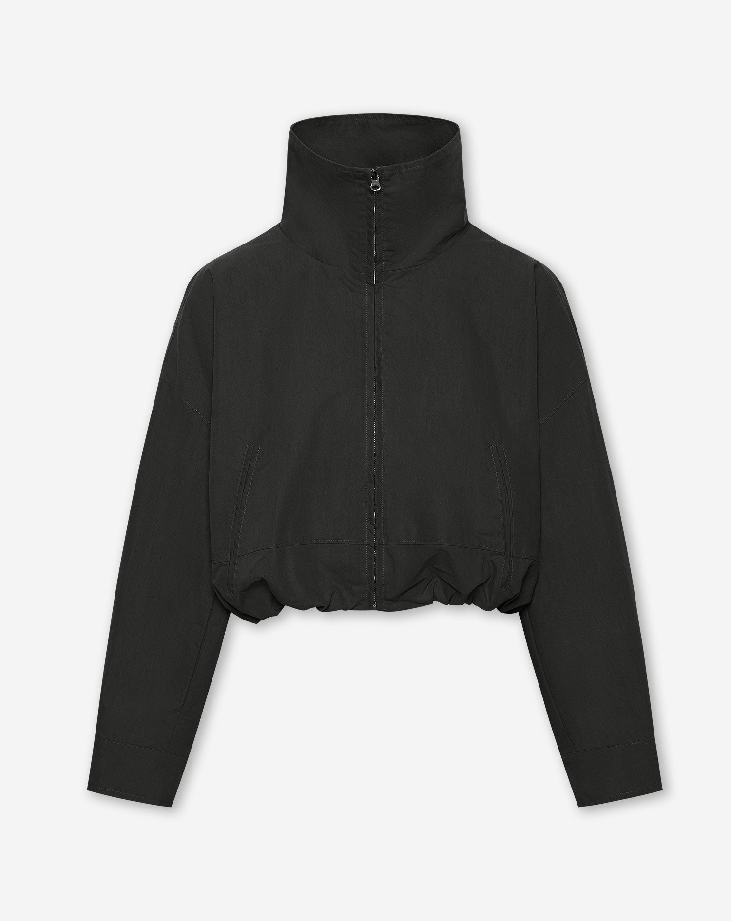 IMARA FUNNEL NECK JACKET ZWART