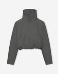 IMARA FUNNEL NECK JACKET DONKERGRIJS