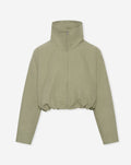IMARA FUNNEL NECK JACKET LICHT OLIJFGROEN
