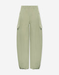 ZENNA PARACHUTE PANTS PETITE LICHT OLIJFGROEN