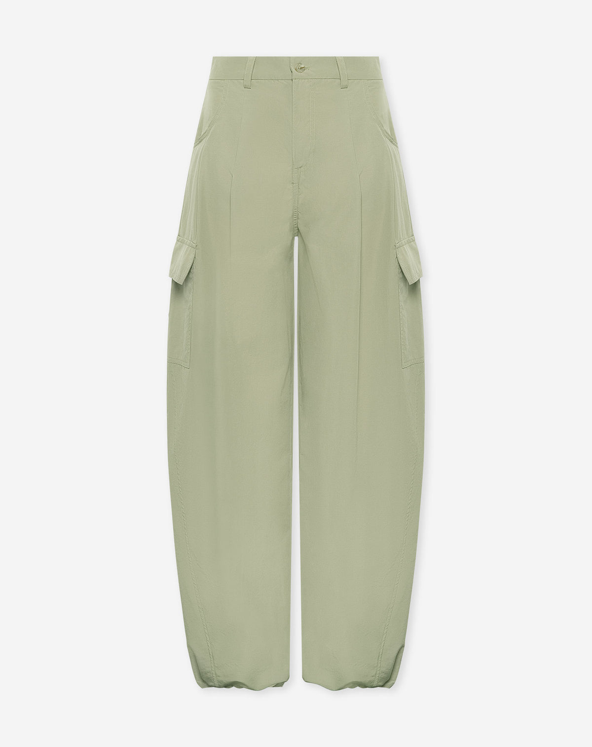 ZENNA PARACHUTE PANTS LICHT OLIJFGROEN