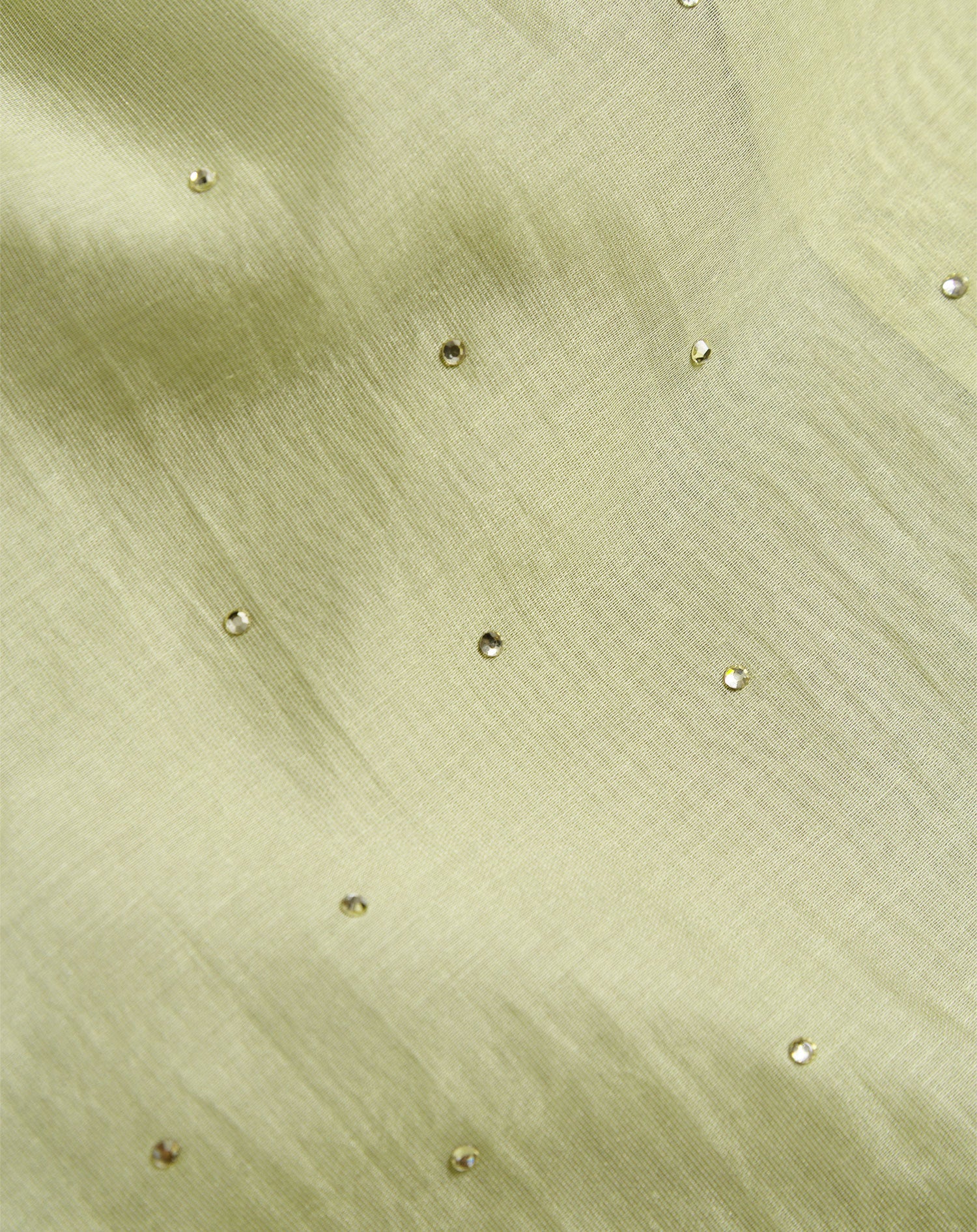ALYA RHINESTONE BLOUSE SALIE GROEN