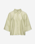 EMRA 3 4 SLEEVE BLOUSE SAGE GREEN