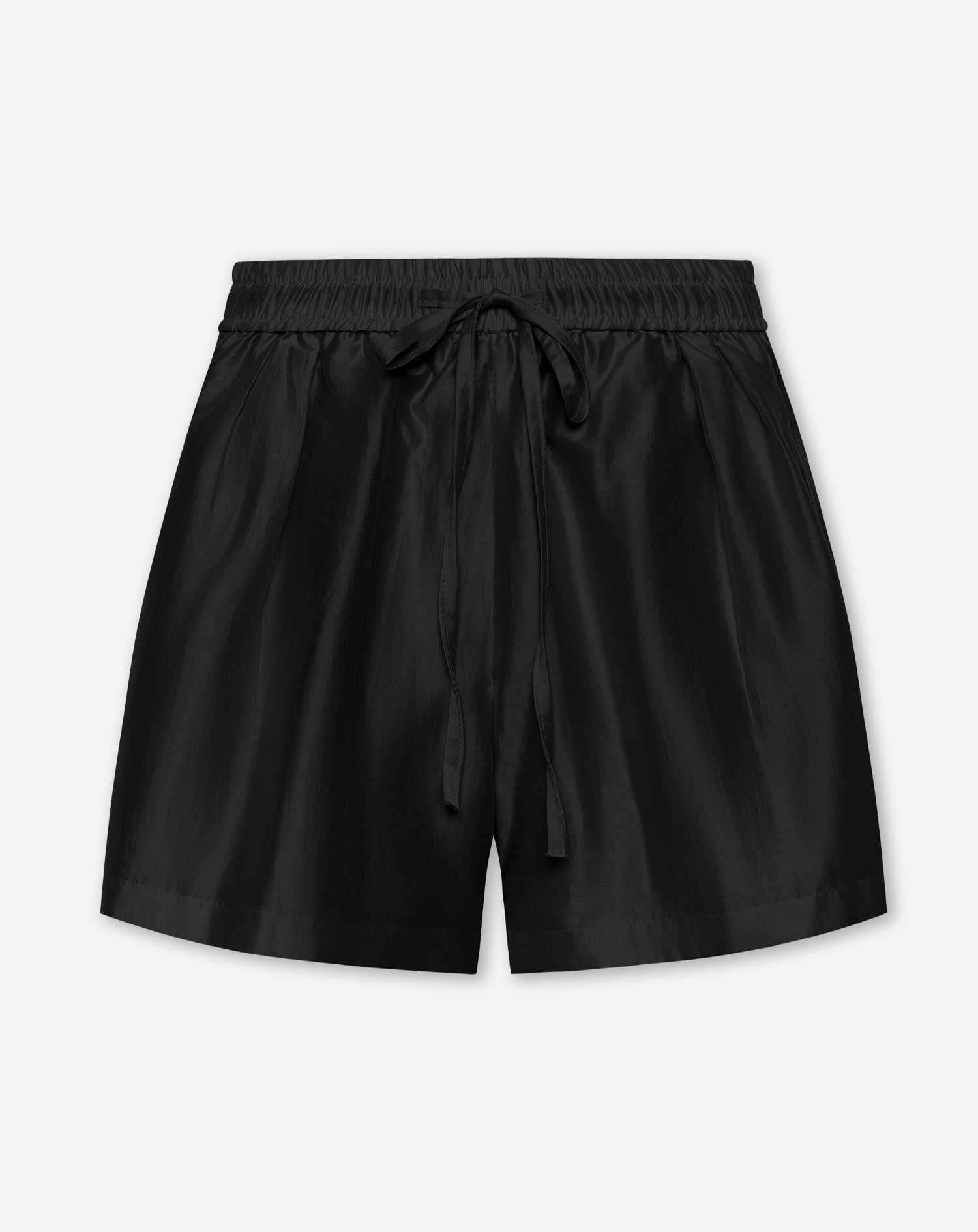 EMRA PULL ON SHORTS ZWART