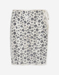 KITTY SEQUIN FLOWER WRAP SKIRT