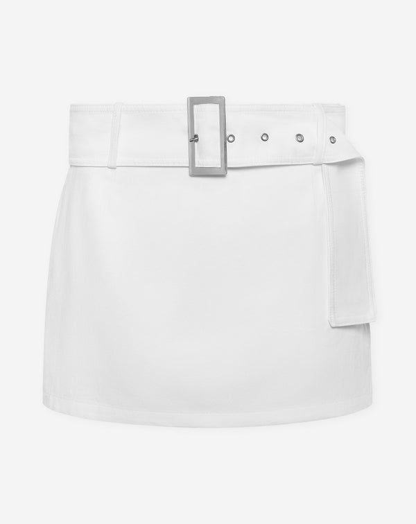 LITHA BELTED MINI SKIRT WIT
