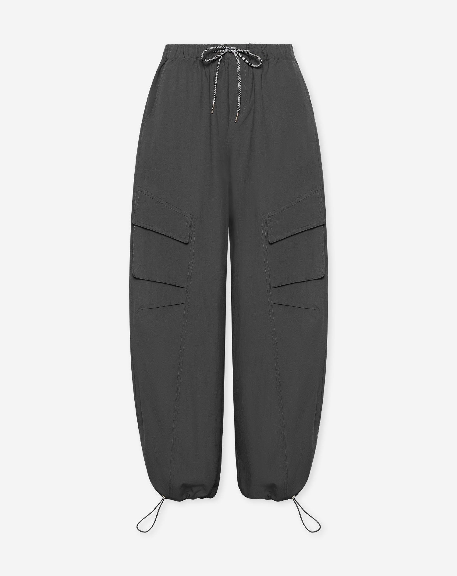 MERRIT BARREL CARGO PANTS GRIJS