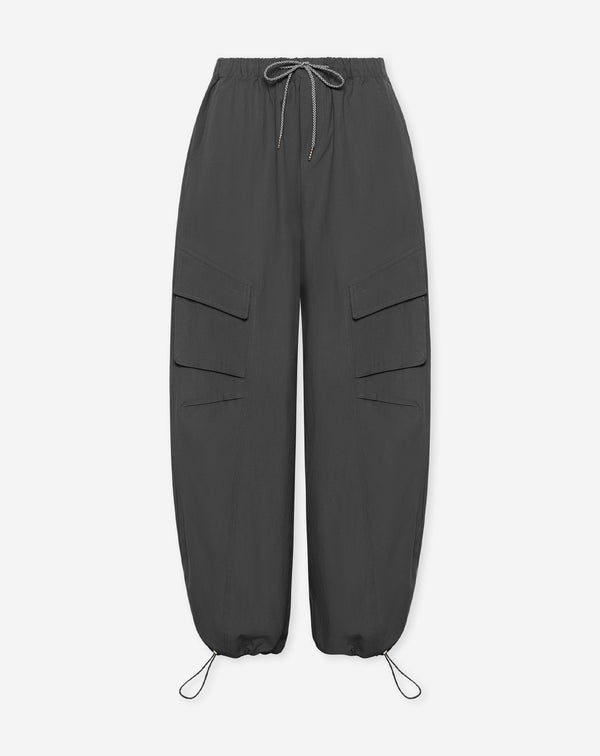 MERRIT BARREL CARGO PANTS GRIJS