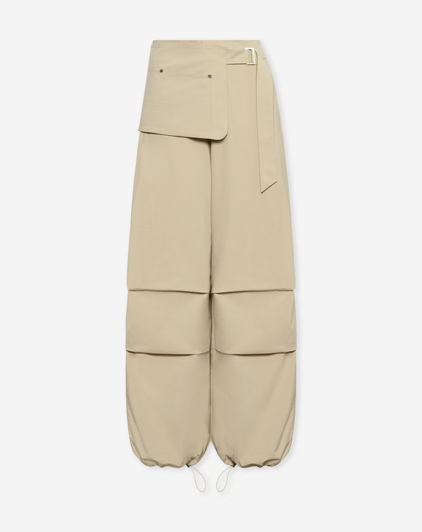 GWENN BAG BELT PANTS BEIGE
