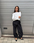 GWENN BAG BELT PANTS ZWART