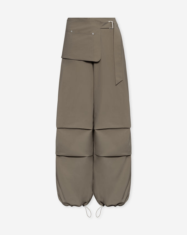 GWENN BAG BELT PANTS BRUIN